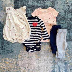 Baby Gap/Carters 3M Girls Bundle